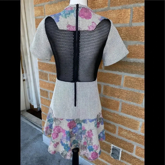 Sea new york ruffle floral dress size 4 - Picture 8 of 12